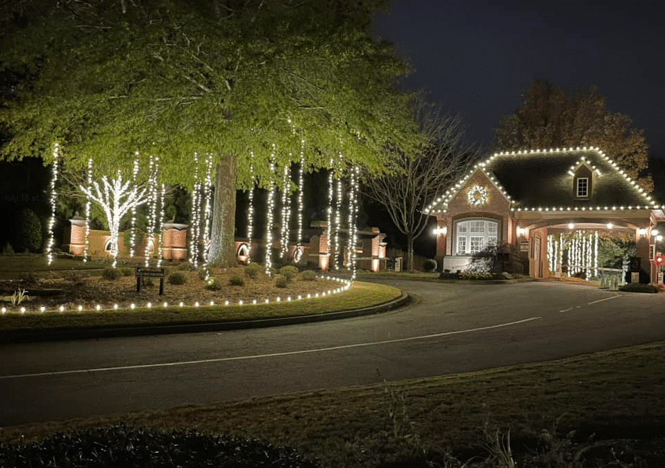 Bros pic 13 lights hanging HOA